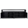 Dressoir Oakura 4-deuren (Black) Richmond Interiors - Afbeelding 5