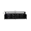 Dressoir Oakura 4-deuren (Black) Richmond Interiors - Afbeelding 4