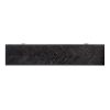 TV-dressoir Blackbone brass 4-deuren 200 (Black rustic) Richmond Interiors - Afbeelding 3