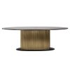 Eettafel Ironville ovaal 235 (Black/gold) Richmond Interiors - Afbeelding 3
