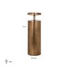 Kandelaar Divon groot (Brushed Gold) Richmond Interiors - Afbeelding 2