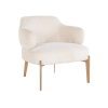 Fauteuil Venus white chenille (Bergen 900 white chenille) Richmond Interiors