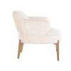 Fauteuil Venus white chenille (Bergen 900 white chenille) Richmond Interiors - Afbeelding 2