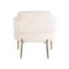 Fauteuil Venus white chenille (Bergen 900 white chenille) Richmond Interiors - Afbeelding 3