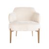 Fauteuil Venus white chenille (Bergen 900 white chenille) Richmond Interiors - Afbeelding 4