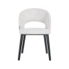 Stoel Savoy white bouclé (Copenhagen 900 Bouclé White) Richmond Interiors - Afbeelding 4