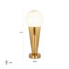 Tafellamp Cone (Gold) Richmond Interiors - Afbeelding 2