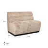 Eetkamerbank Delia fire retardant () Richmond Interiors - Afbeelding 5