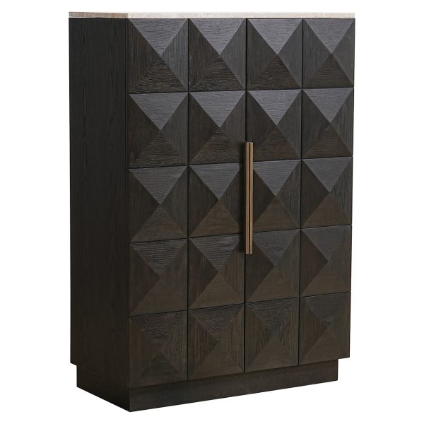 Wandkast Claremont 2-deurs (Brown) Richmond Interiors