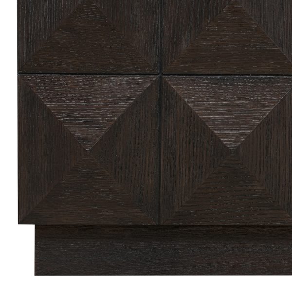 Wandkast Claremont 2-deurs (Brown) Richmond Interiors - Afbeelding 10