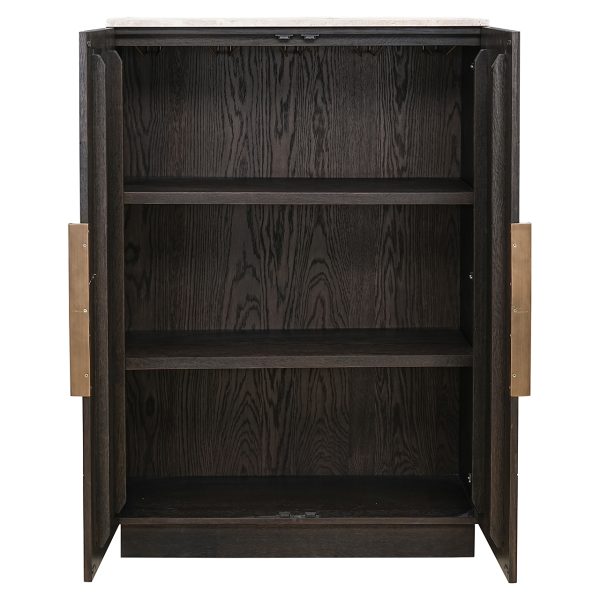 Wandkast Claremont 2-deurs (Brown) Richmond Interiors - Afbeelding 6