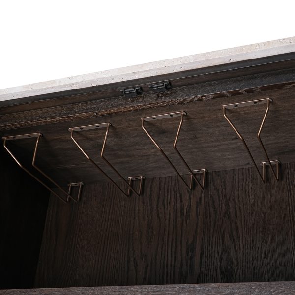 Wandkast Claremont 2-deurs (Brown) Richmond Interiors - Afbeelding 7