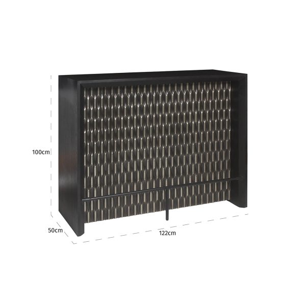 Bar Walker (Black) Richmond Interiors - Afbeelding 4