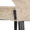 Counter stoel Taylor desert fusion fire retardant (FR-Fusion 109 desert) Richmond Interiors - Afbeelding 6