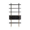 Wandkast Jameson 2-deuren 4-planken (Charcoal) Richmond Interiors - Afbeelding 5